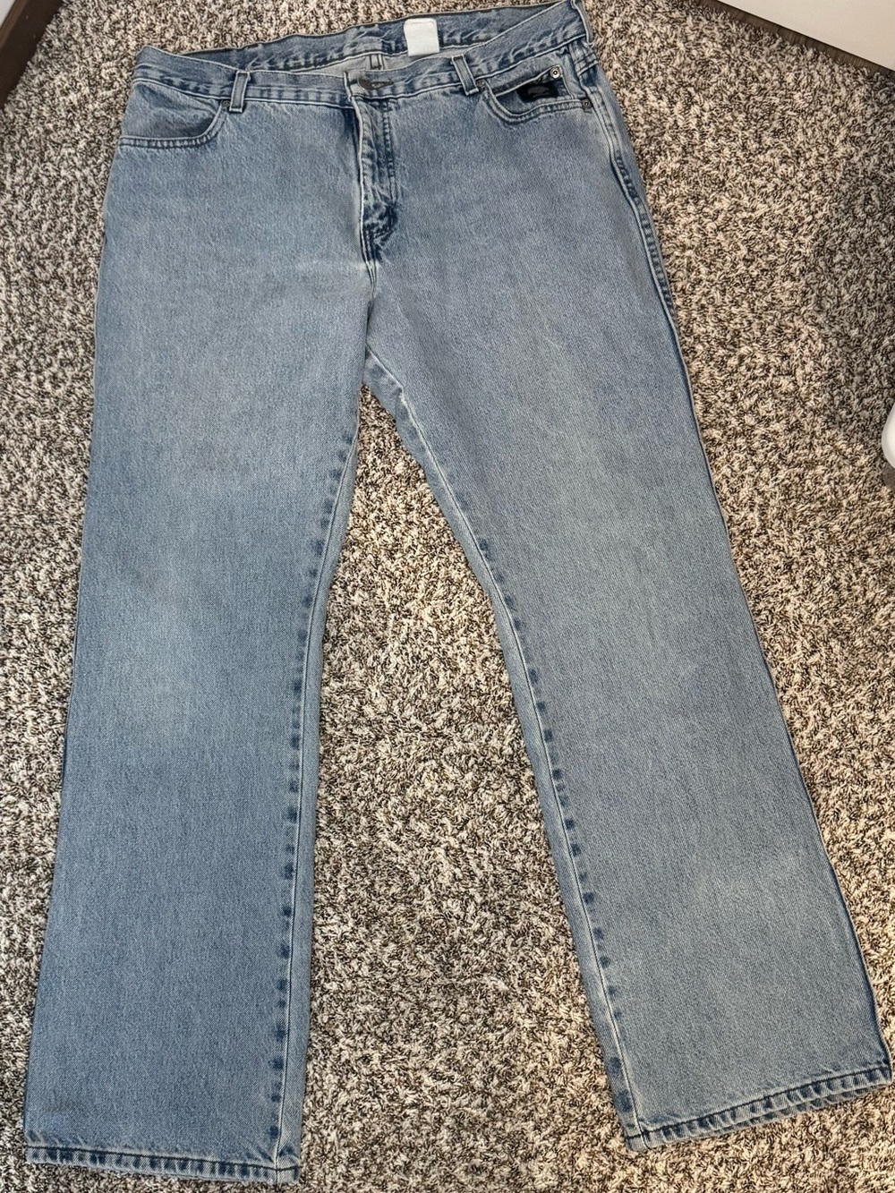 Vintage Harley-Davidson Women’s Bootcut Jeans Size 16L Light Wash Y2K